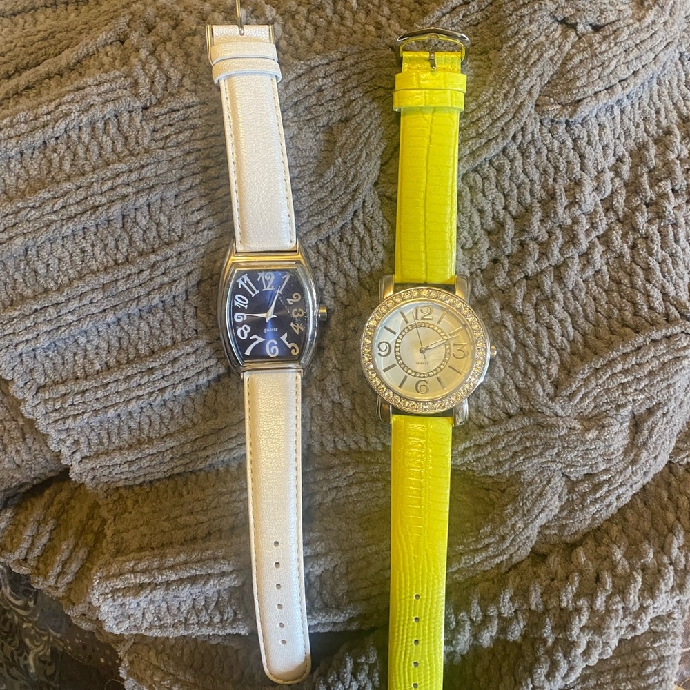 2 Chico’s women’s watches.
